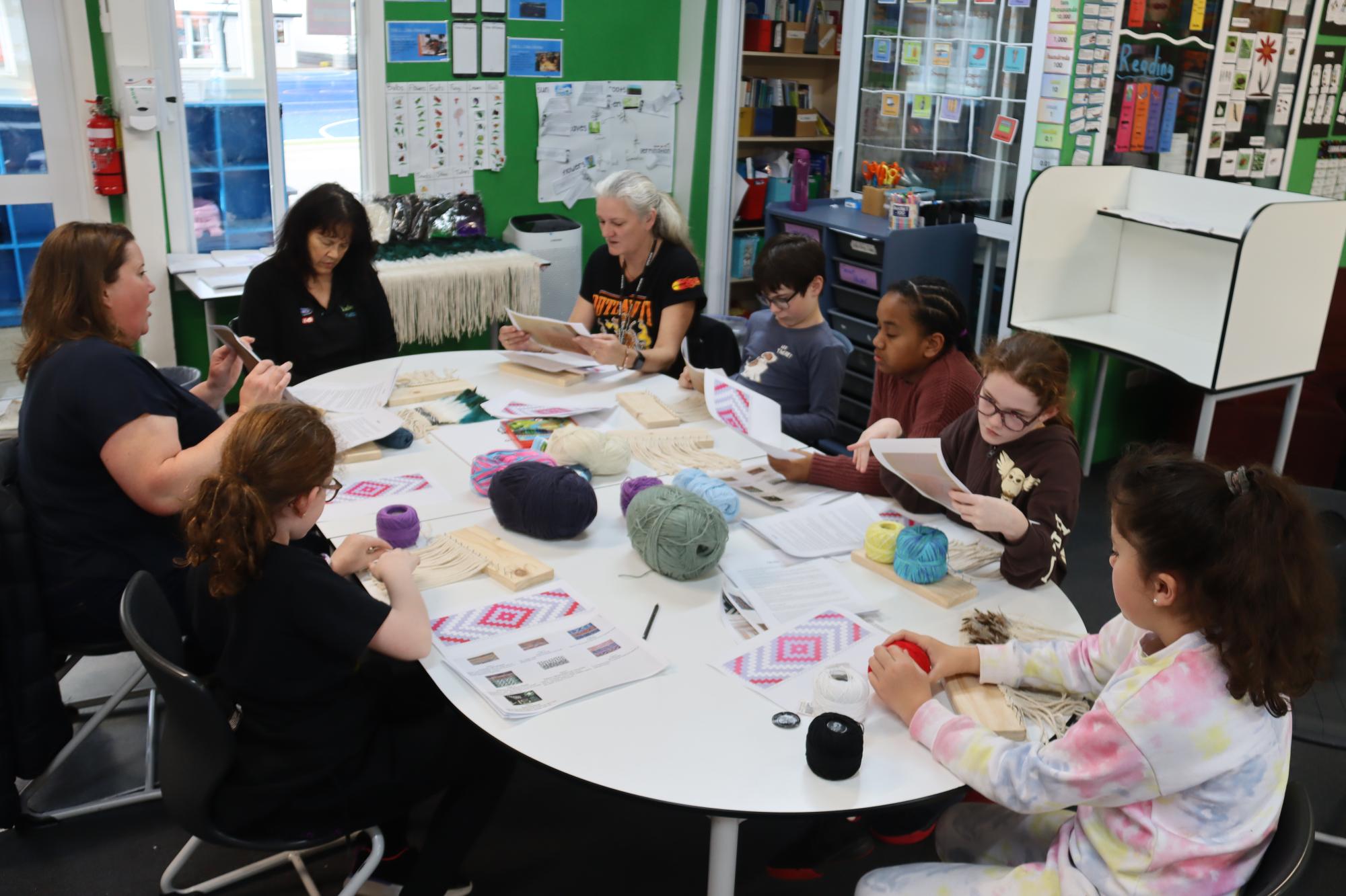 Whatu (Weaving) Group this Coming Monday Tawhai SchoolTawhai School