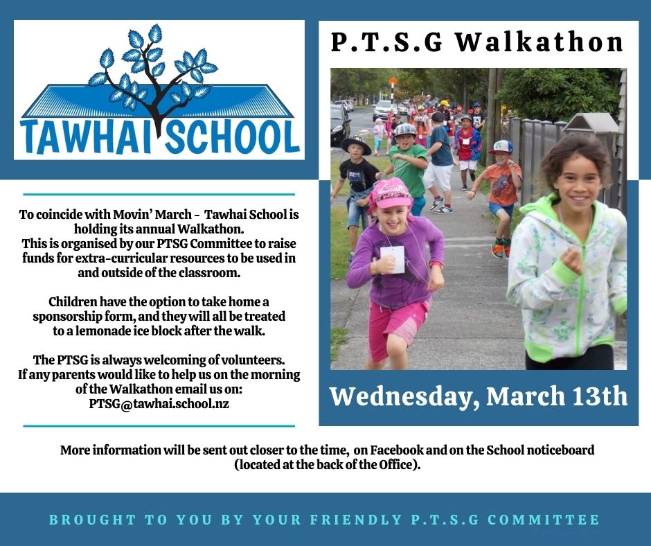 Upcoming Walkathon